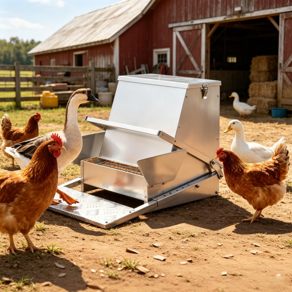 04429041_1 Automatic Chicken Feeder - Image 1