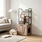 Wooden Cat Box Cabinet - Image 6