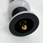 Waterfall Spout Bathroom Sink Single Handle Faucet with Pop-Up Drain (No Overflow) - Image 7