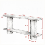Long Console Table - Image 4