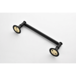 6 Piece Brass Bathroom Towel Rack Set Wall Mount - Image 7