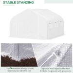 11.5' x 10' x 6.5' Outdoor Walk-in Greenhouse - Image 6