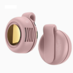 Portable Clip-On Small Silent Bladeless Fan USB Rechargeable 3-Speed Mini Fans Pink (products W/ battery US Logistics For DHL Ground/ Fedex Ground. TK/TMEU only For self-pickup, self-pickup Cannot use USPS) - Image 3