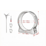 Wooden Cat Exercise Wheel - Image 3