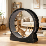 Wooden Cat Exercise Wheel - Image 8