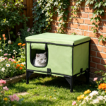 Elevated Heated Cat House - Image 3