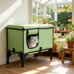 Elevated Heated Cat House - Image 6