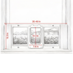 Cat Door for Window - Image 4