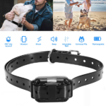 Dog Training Collar Receiver, IP67 Waterproof Static Collar with 3 Modes Shock Vibration Beep, 2625FT Remote Range, Rechargeable Adjustable Collar for Small Medium Large Dogs - Image 2