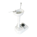 Same Code 58361017 CHH-7701 Portable Removable Outdoor Wash Basin White - Image 3