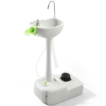 Same Code 58361017 CHH-7701 Portable Removable Outdoor Wash Basin White - Image 6