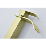 Waterfall Spout Single Handle Bathroom Sink Faucet - Image 8