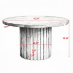 Dining Table(Only dining table) - Image 4