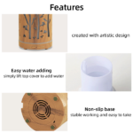 Aromatherapy Diffuser with 7 LED Colors, Auto Shut Off & 3 Essential Oils - Image 6