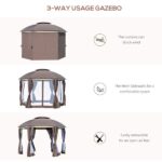 2' x 12' Round Outdoor Gazebo - Image 3