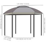 2' x 12' Round Outdoor Gazebo - Image 4