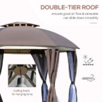 2' x 12' Round Outdoor Gazebo - Image 6