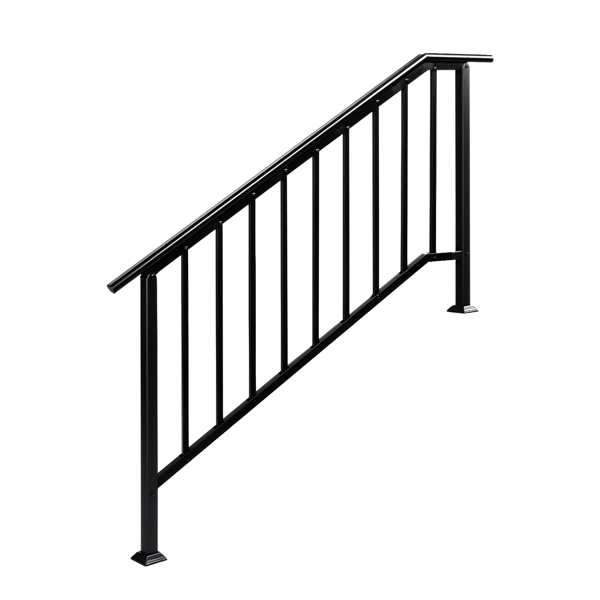 34792706_1 Handrails for Outdoor Steps Fits 4 to 5 Steps - Image 1