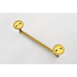 6 Piece Brass Bathroom Towel Rack Set Wall Mount - Image 6
