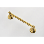 6 Piece Brass Bathroom Towel Rack Set Wall Mount - Image 7