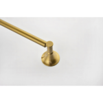 6 Piece Brass Bathroom Towel Rack Set Wall Mount - Image 8