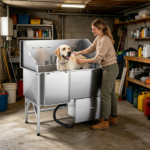 Stainless Steel Dog Washing Station - Image 6