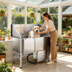 Stainless Steel Dog Washing Station - Image 7