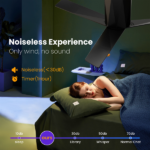 Ceiling Fans with Dimmable Led Lights, 52 Inch Flush Mount Ceiling Fan Remote Control, Quiet DC Reversible Motor for Summer Winter, Low Profile Modern ABS Blades Indoor Use, 3X-Z3[Unable ship on weekends, TK/TEMU only for pickup, only TX10643 warehouse supports GOFO] - Image 4