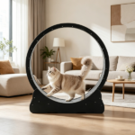 Wooden Cat Exercise Wheel - Image 5