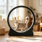 Wooden Cat Exercise Wheel - Image 7