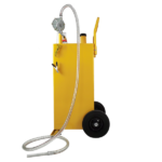 30 Gallon Gas Caddy Tank Storage Drum Gasoline Diesel Fuel Transfer Bright Yellow JGC30 RAL1003