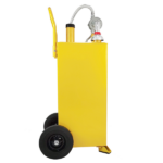 30 Gallon Gas Caddy Tank Storage Drum Gasoline Diesel Fuel Transfer Bright Yellow JGC30 RAL1003 - Image 5