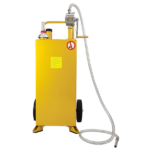 30 Gallon Gas Caddy Tank Storage Drum Gasoline Diesel Fuel Transfer Bright Yellow JGC30 RAL1003 - Image 6