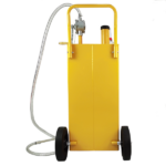 30 Gallon Gas Caddy Tank Storage Drum Gasoline Diesel Fuel Transfer Bright Yellow JGC30 RAL1003 - Image 7