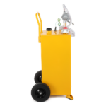 30 Gallon Gas Caddy Tank Storage Drum Gasoline Diesel Fuel Transfer Bright Yellow JGC30 RAL1003 - Image 8