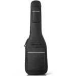 600D Oxford Cloth Electric Bass Guitar Bag Black With Blue Line