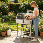 Stainless Steel Dog Washing Station - Image 2