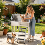 Stainless Steel Dog Washing Station - Image 7