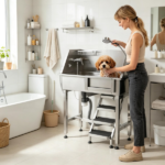 Stainless Steel Dog Washing Station - Image 8