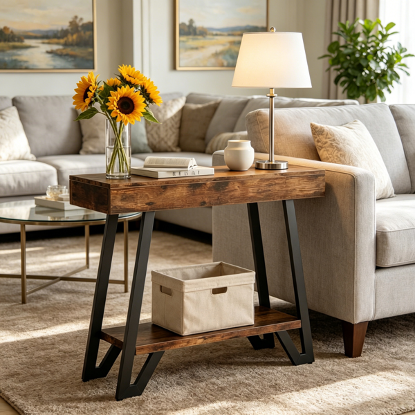 55857053_1 Long Console Table - Image 1