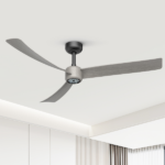 52 Inch Ceiling Fans with Lights Led Remote Control Low Profile Flush Mount for Living Room Bedroom Outdoor Patio,DC Motor,Reversible,Dimmable,Buzzer ON/Off, 3D-I3[Unable ship on weekends, TK/TEMU only for pickup, only TX10643 warehouse supports GOFO] - Image 3