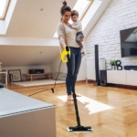 1400W Handheld Steam Cleaner, 257℉ High Pressure Steamer with 14-Piece Accessories, Chemical-Free Steam Mop for Kitchen, Bathroom, Car, Floor - Yellow - Image 8