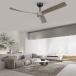 52 Inch Ceiling Fans with Lights Led Remote Control Low Profile Flush Mount for Living Room Bedroom Outdoor Patio,DC Motor,Reversible,Dimmable,Buzzer ON/Off, 3D-I3[Unable ship on weekends, TK/TEMU only for pickup, only TX10643 warehouse supports GOFO] - Image 7
