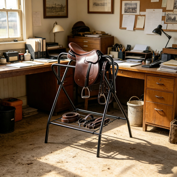 Folding Saddle Rack