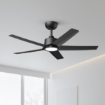 44 inch Ceiling Fans with Lights, Large Air Volume Ceiling Fans with Reversible Quiet DC Motor and Remote, 5D-W5[Unable ship on weekends, TK/TEMU only for pickup, only TX10643 warehouse supports GOFO] - Image 3