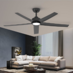 52 inch Ceiling Fans with Lights, Large Air Volume Ceiling Fans with Reversible Quiet DC Motor and Remote, 5D-W5, 5X-W5[Unable ship on weekends, TK/TEMU only for pickup, only TX10643 warehouse supports GOFO] - Image 7