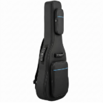 600D Oxford Cloth Electric Guitar Bag Black With Blue Line - Image 2