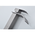 Waterfall Spout Single Handle Bathroom Sink Faucet - Image 8