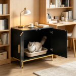 Wooden Cat Box Cabinet - Image 7