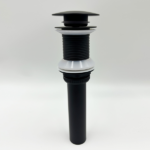 Waterfall Spout Bathroom Sink Single Handle Faucet with Pop-Up Drain (No Overflow) - Image 8